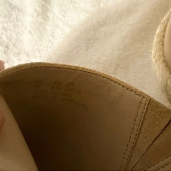 Stuart Weitzman Espadrille Wedge Sandals - Picture 6 of 9